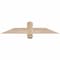 Ekena Millwork Eugene Smooth Timber Gable Bracket, Douglas Fir, 36"W x 7"H x 1 1/2"D x 3 1/2"F, 5/12 Pitch GBW036X07X0204EUG00SDF - alternate 1